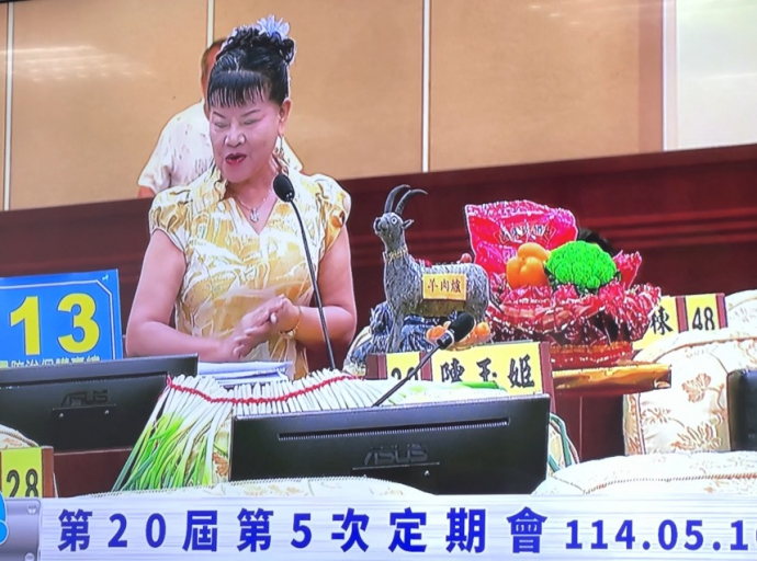 議員陳玉姫表示青年住宅可幫助青年扎根起步