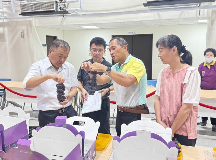115年葡萄評鑑 70組優質果品同場較勁展現彰化葡萄產業實力