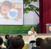 愛閱田中 首場演講沈雅琪老師 「當孩子生命中的貴人」